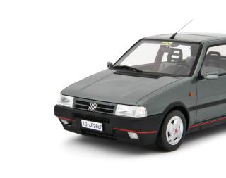 Fiat Uno Turbo i.e. 1.4 1990 GRIGIO JUPINER Laudoracing 1:18 Resinemodell (Türen, Motorhaube... nicht zu öffnen!)